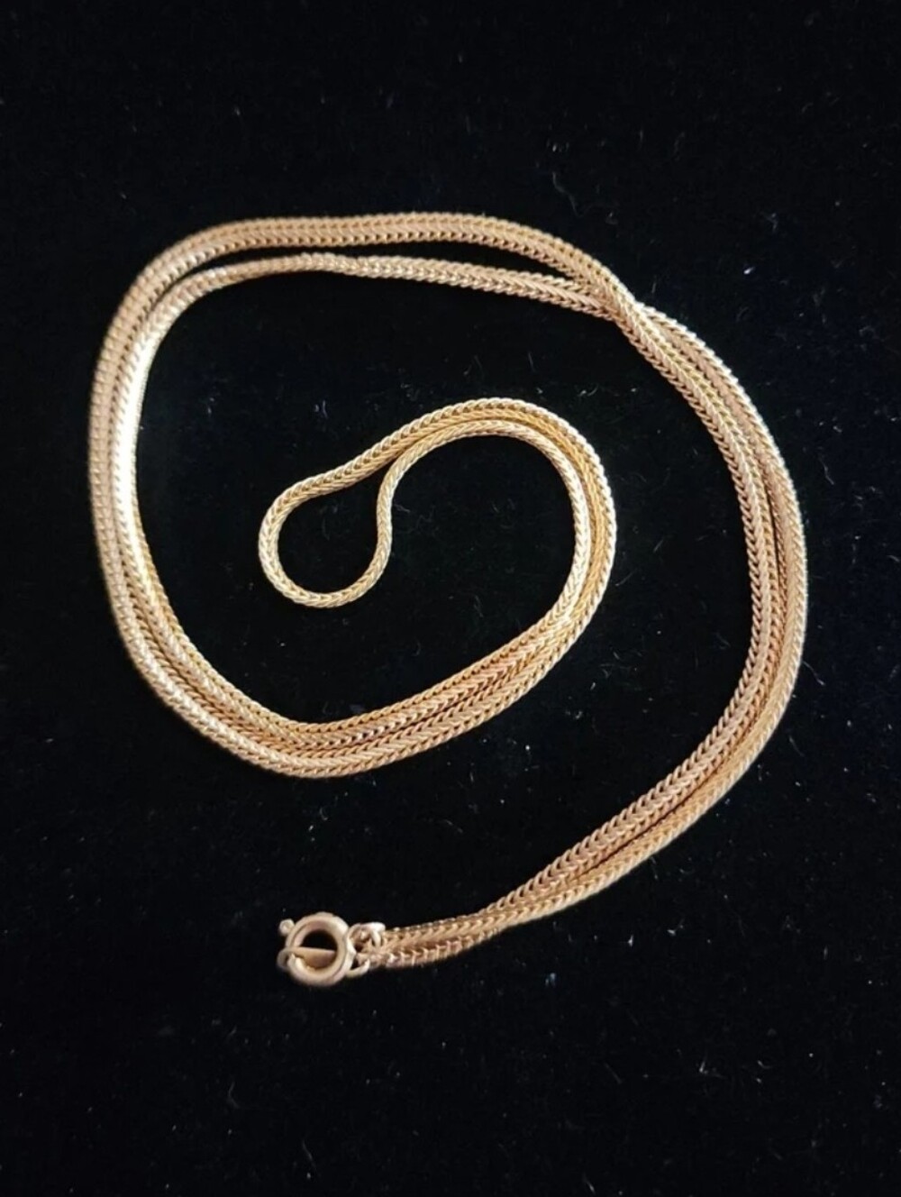 VINTAGE Beautiful brand New Gold Chain Necklace  24"